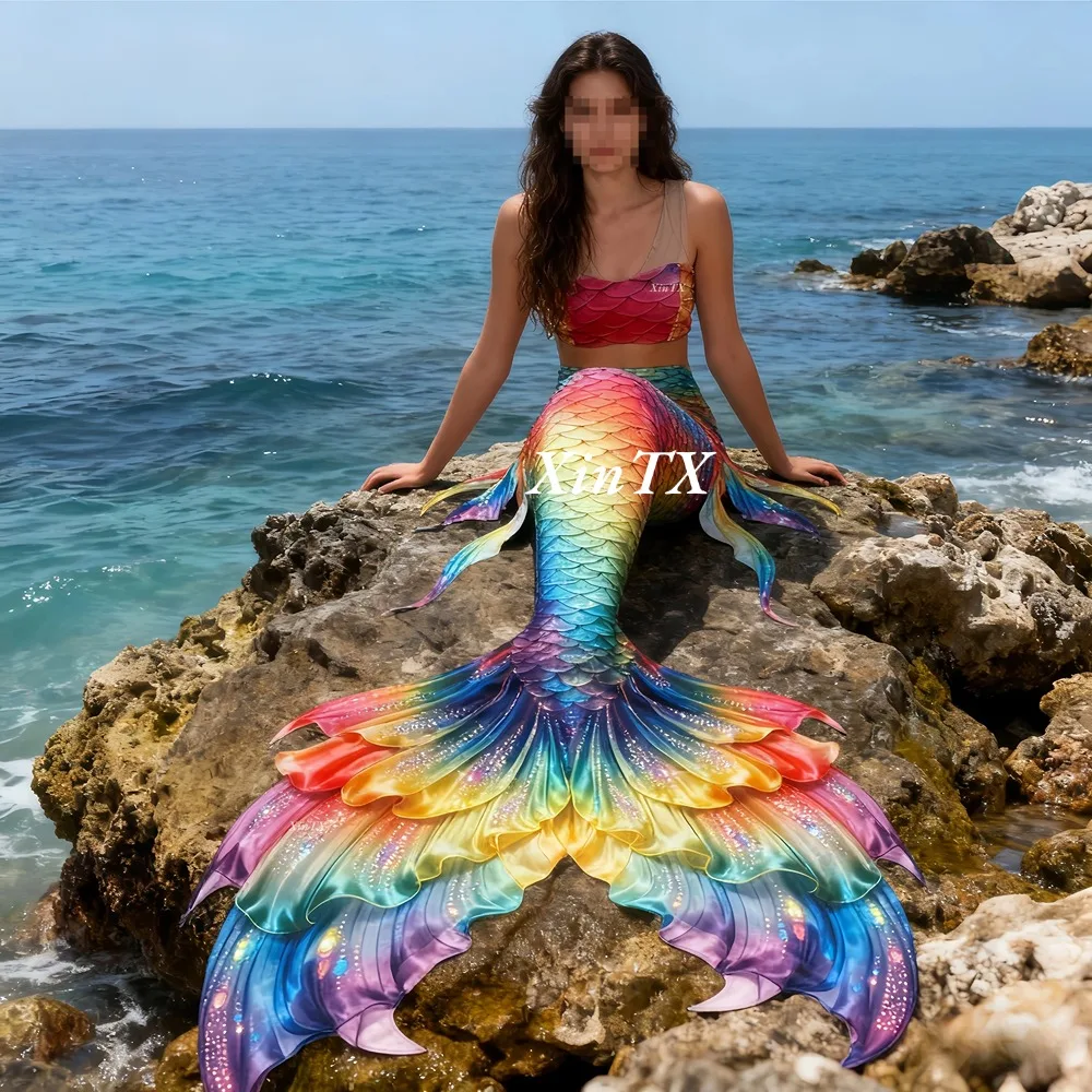 Aquarium Marine Tank - Traje de baño de cola femenina