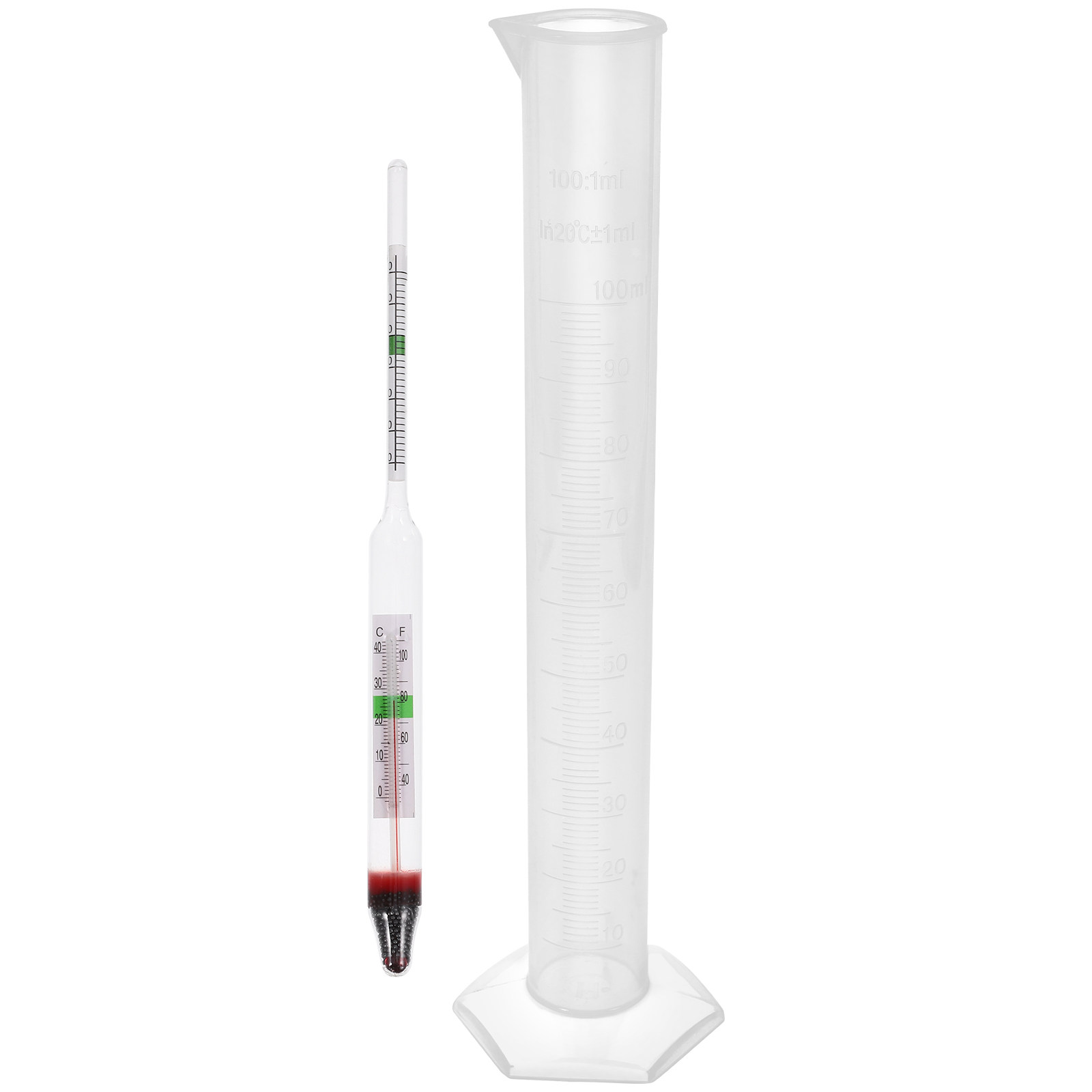 Marine Aquarium Water Testing - 1 Juego de Hidrómetro Profesional de
