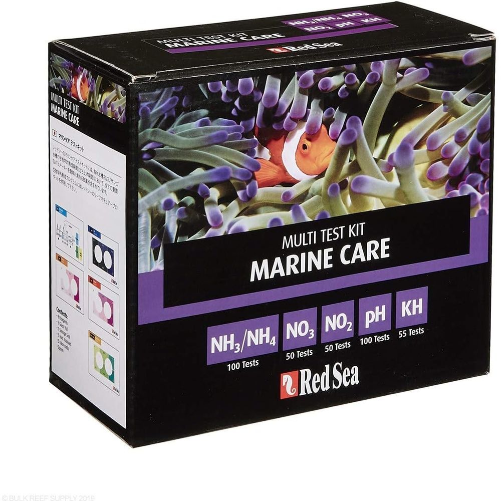 Marine Aquarium Water Testing - Kit de Prueba para el Cuidado