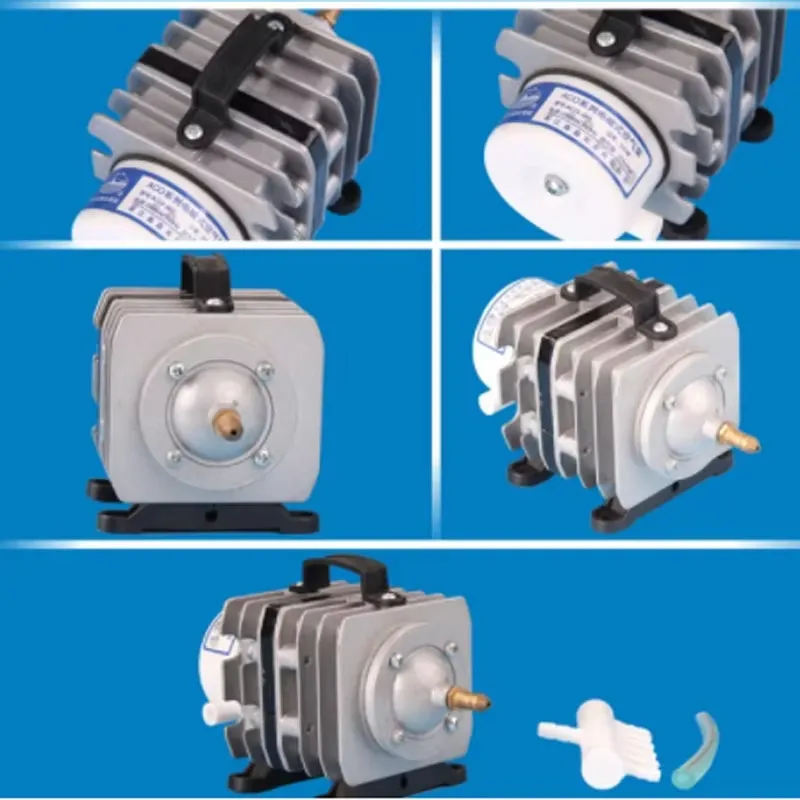 Bomba de Aire sin Aceite Sunsu - Aquarium Marine Tank reseña y precio