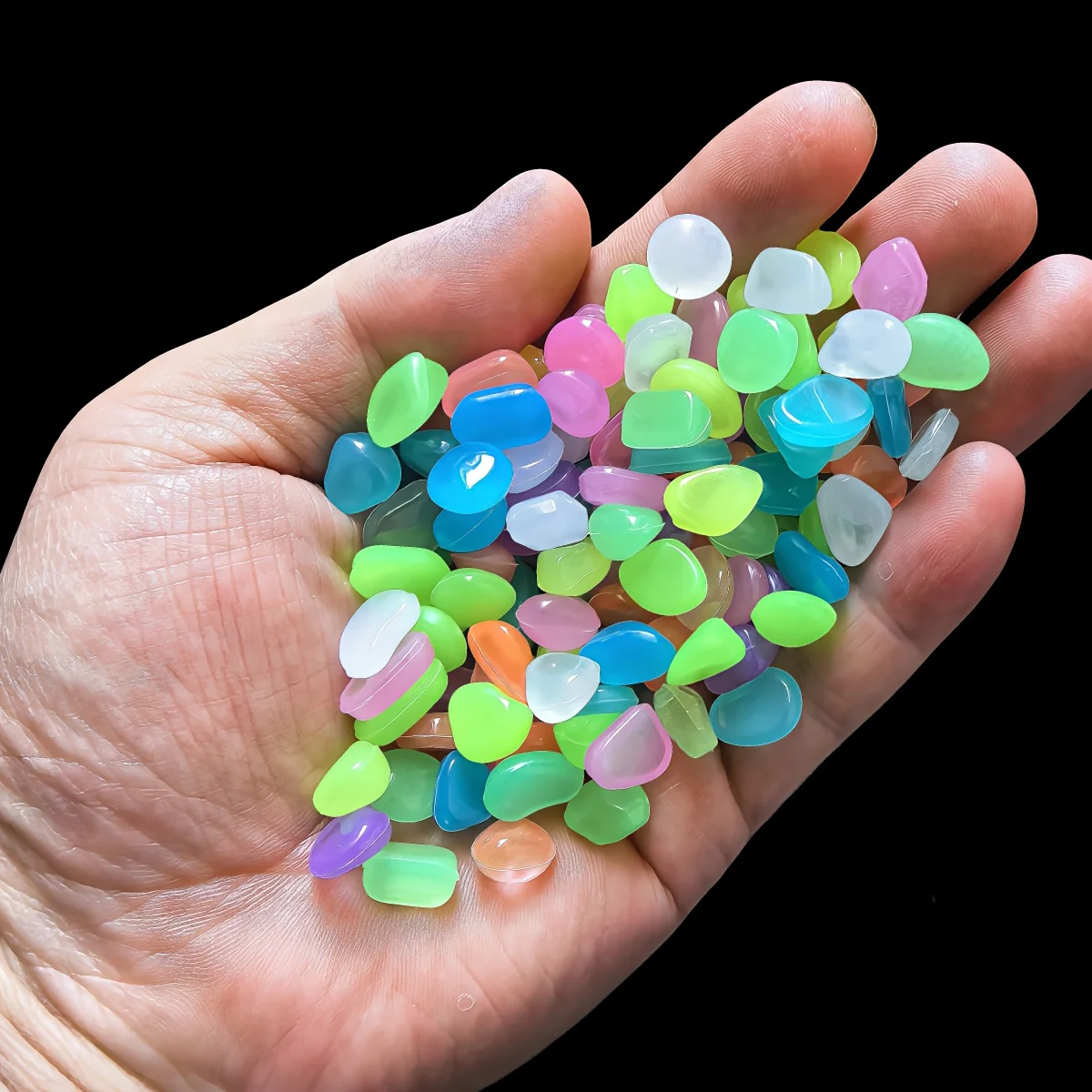 Piedras Luminosas de 1 cm, 100 - Aquarium Marine Tank reseña y precio