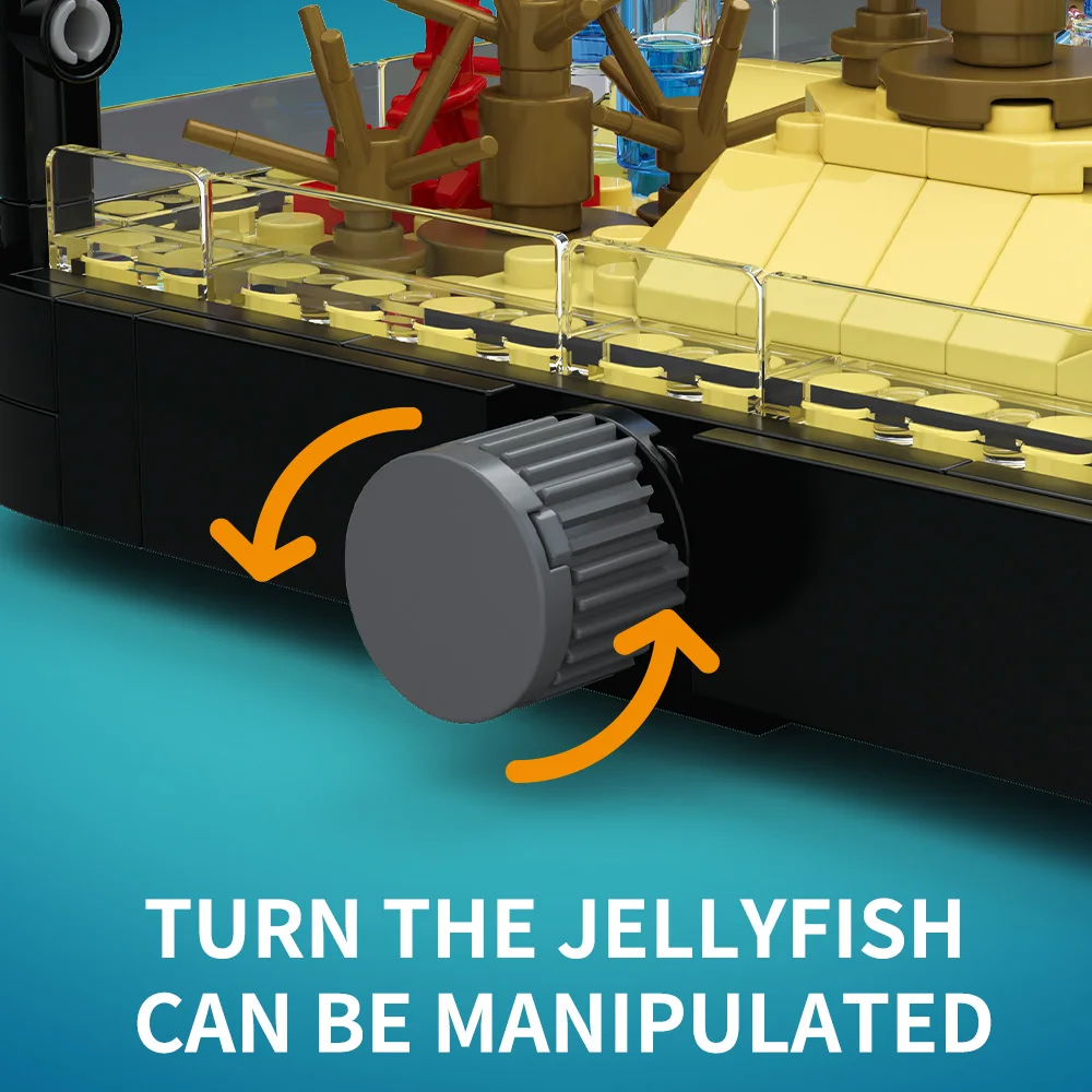 Juego de bloques de construcci - Aquarium Marine Tank reseña y precio