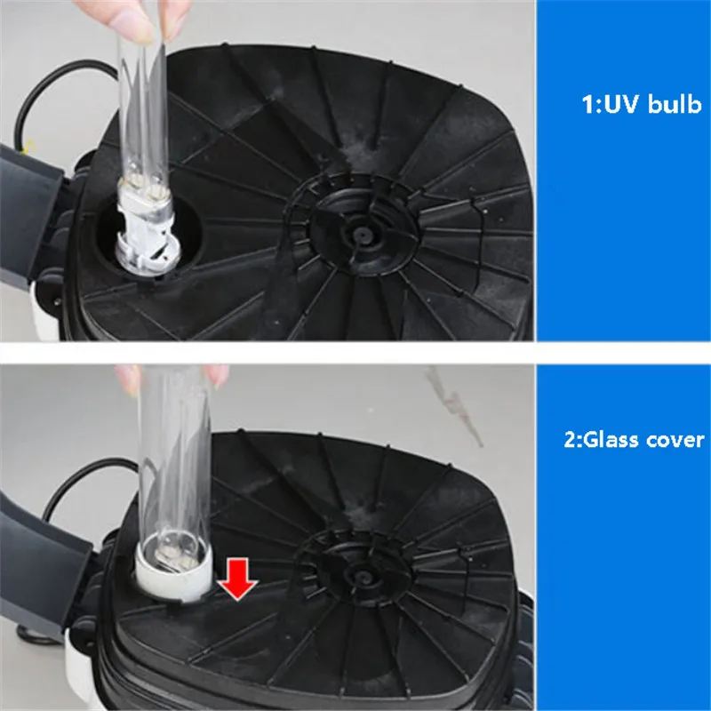 Bomba de filtro SUNSUN HW-5000 - Marine Aquarium Uv reseña y precio