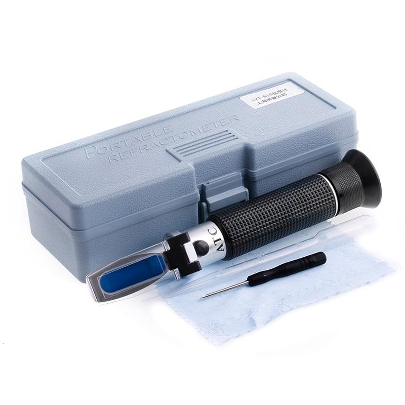 Medidor refractómetro salinida - Marine Aquarium Water Testing reseña y precio